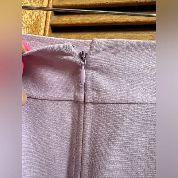 Celine Finition Main Size 38 Lavender Pencil Skirt - Picture 3 of 10